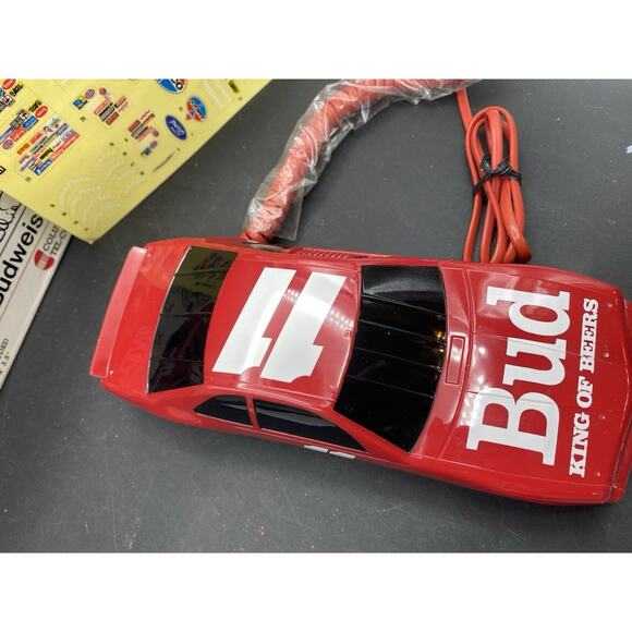 Vintage NASCAR Bill Elliott #11 Budweiser Corded Telephone Columbia Tel-Com - Picture 4 of 14